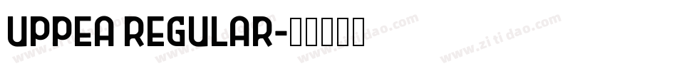 UppEa Regular字体转换